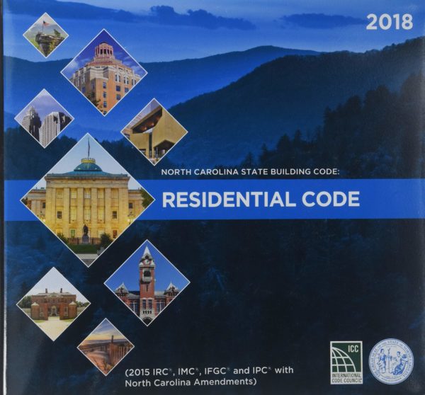 NC Residential Code, 2018